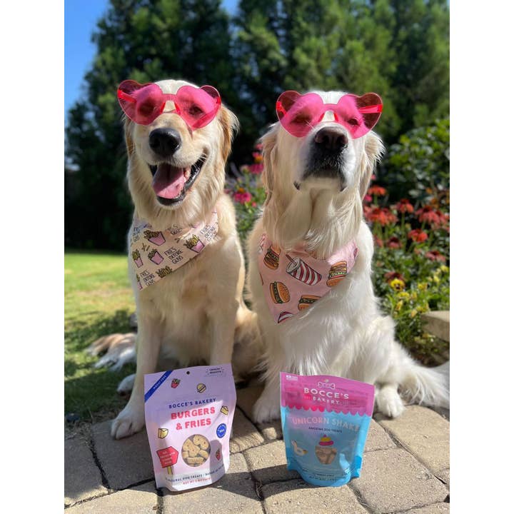 Dapple Dog Designs - Venta al por mayor Bandana - Perros - Bandana para perro con diseño de hamburguesas - Uso diario8