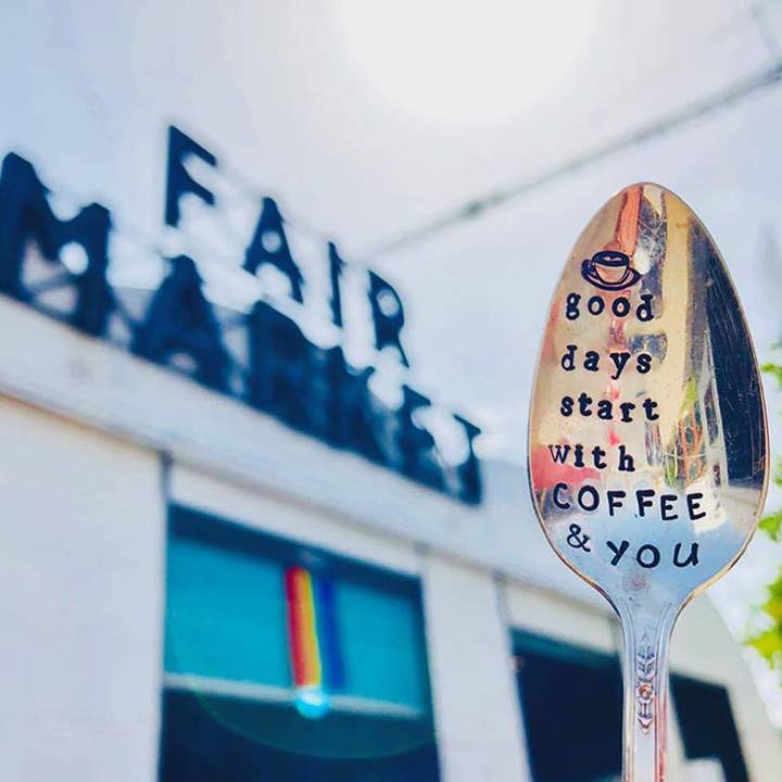 Good Days Start Spoon for wholesale by Sweet Thyme Design