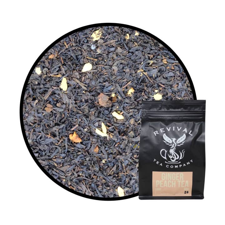 Ginger Peach for wholesale by Revival Tea Company