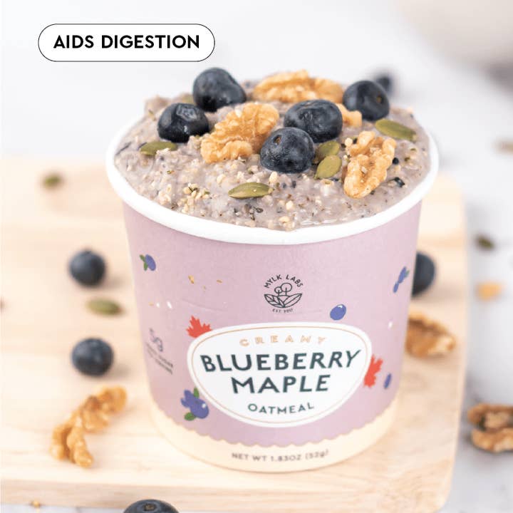 Mylk Labs - Wholesale Oats - Blueberry Maple Oatmeal Cup6