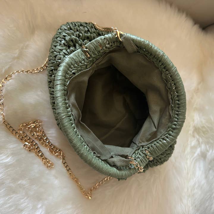 Zhade - Wholesale Clutch Bag - Women's - SOFIA - Raffia Clutch8