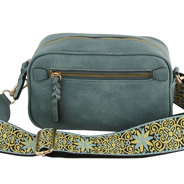 MiMi Wholesale - Wholesale Crossbody Bag - Women's - Boho Guitar Strap Women's Crossbody Bag2