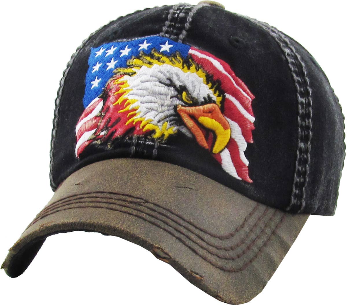KBETHOS - Wholesale Baseball Cap - Men's - AMERICAN EAGLE VINTAGE BALL CAP12