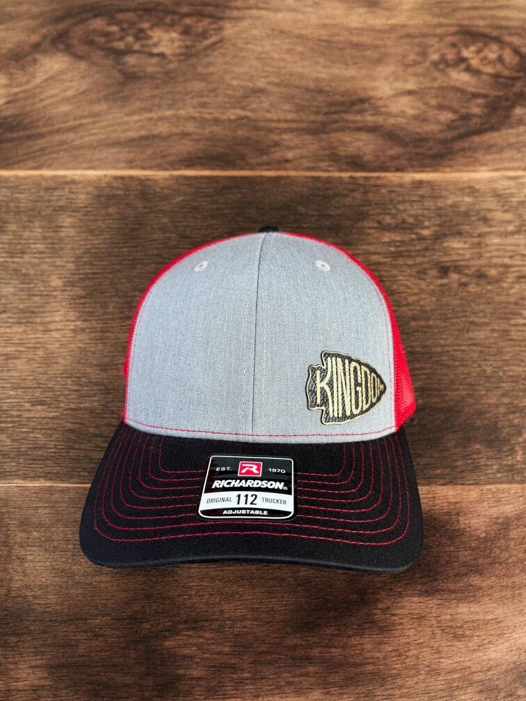 Designed To Flaunt - Wholesale Trucker Hat - Men's - Engraved Kingdom Arrowhead Men's Richardson 112 Trucker Hat