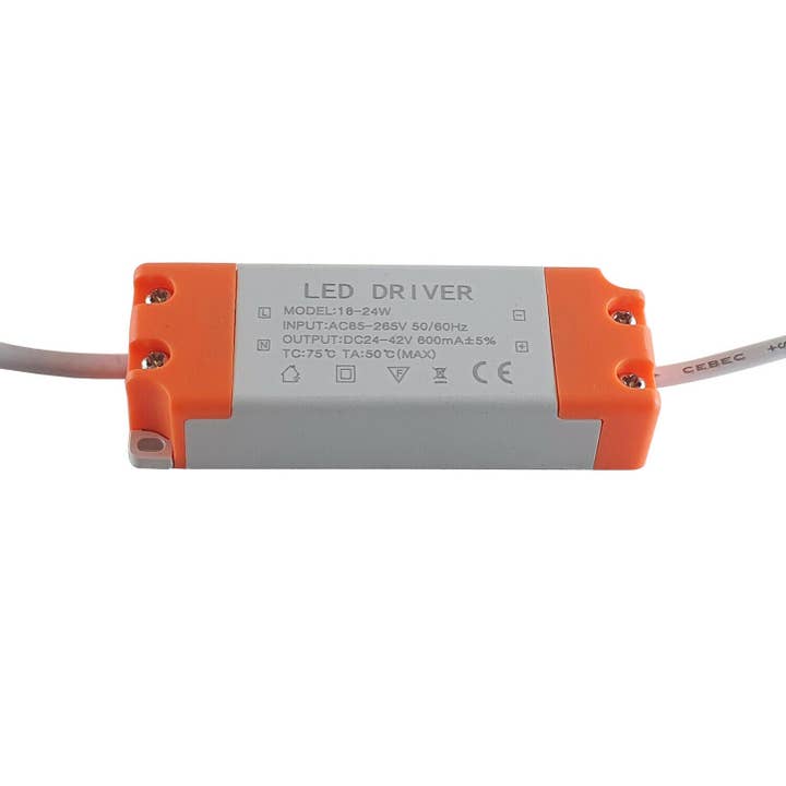 Ledsone – wholesale Small/handheld appliance – DC 24 -42V LED Driver 24W Power Supply AC85-265V Transformer4