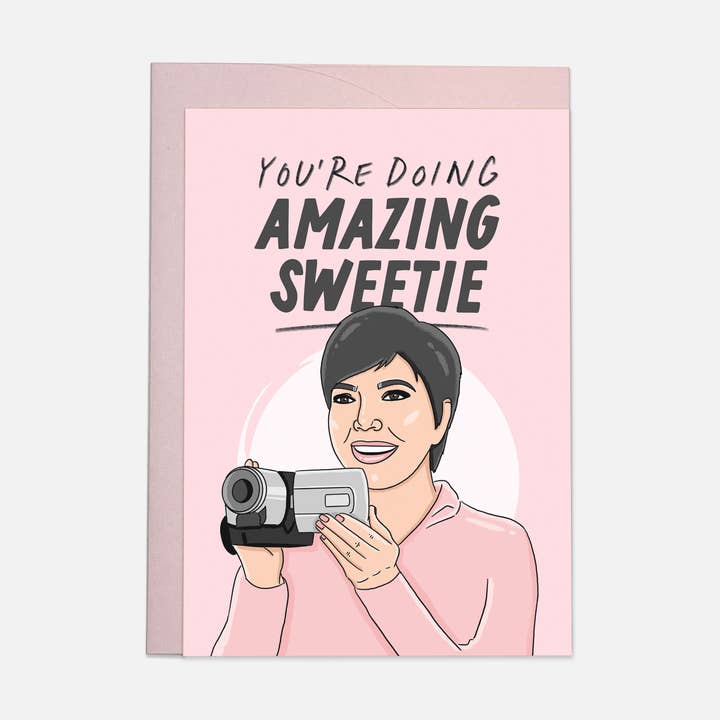 Amazing sweetie greeting card for wholesale by Kaart Blanche