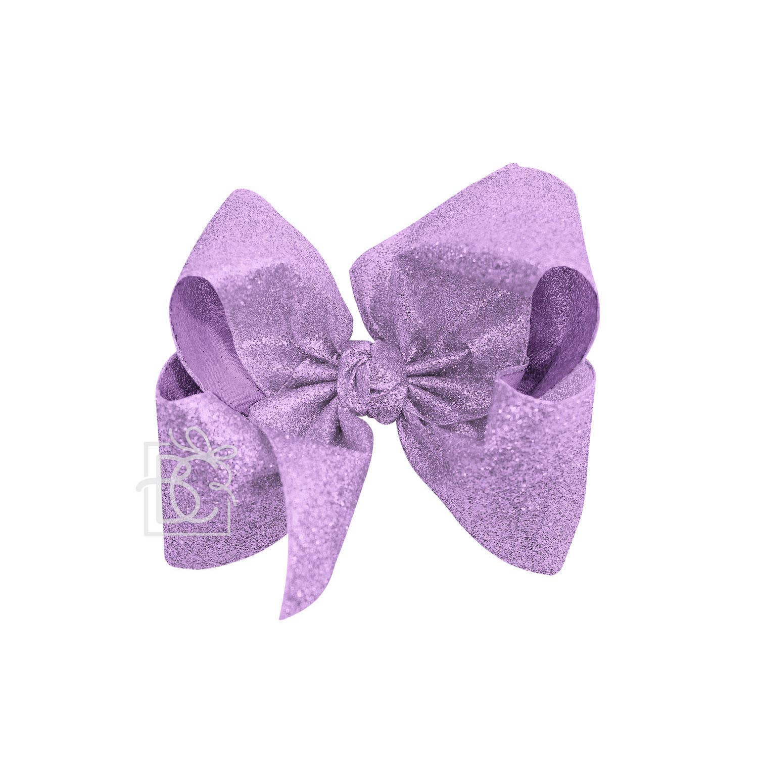 Beyond Creations, LLC - Wholesale Hair Bow - Kids - GLITTER METALLIC BOW ON CLIP72