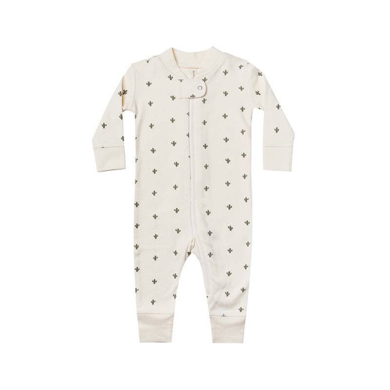 MyKids-USA® - Wholesale Rompertje - Baby - Gestreepte en maanvormige grafische ritssluiting voor baby's met lange mouwen aan de voorkant4