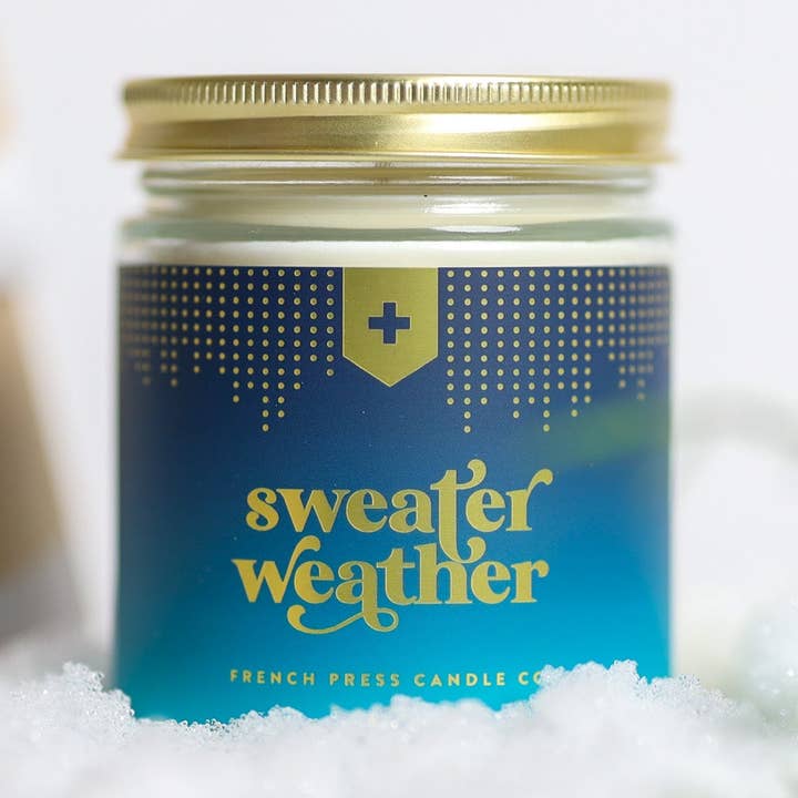 Sweater Weather - Winter Collection  for wholesale by French Press Candle Co.