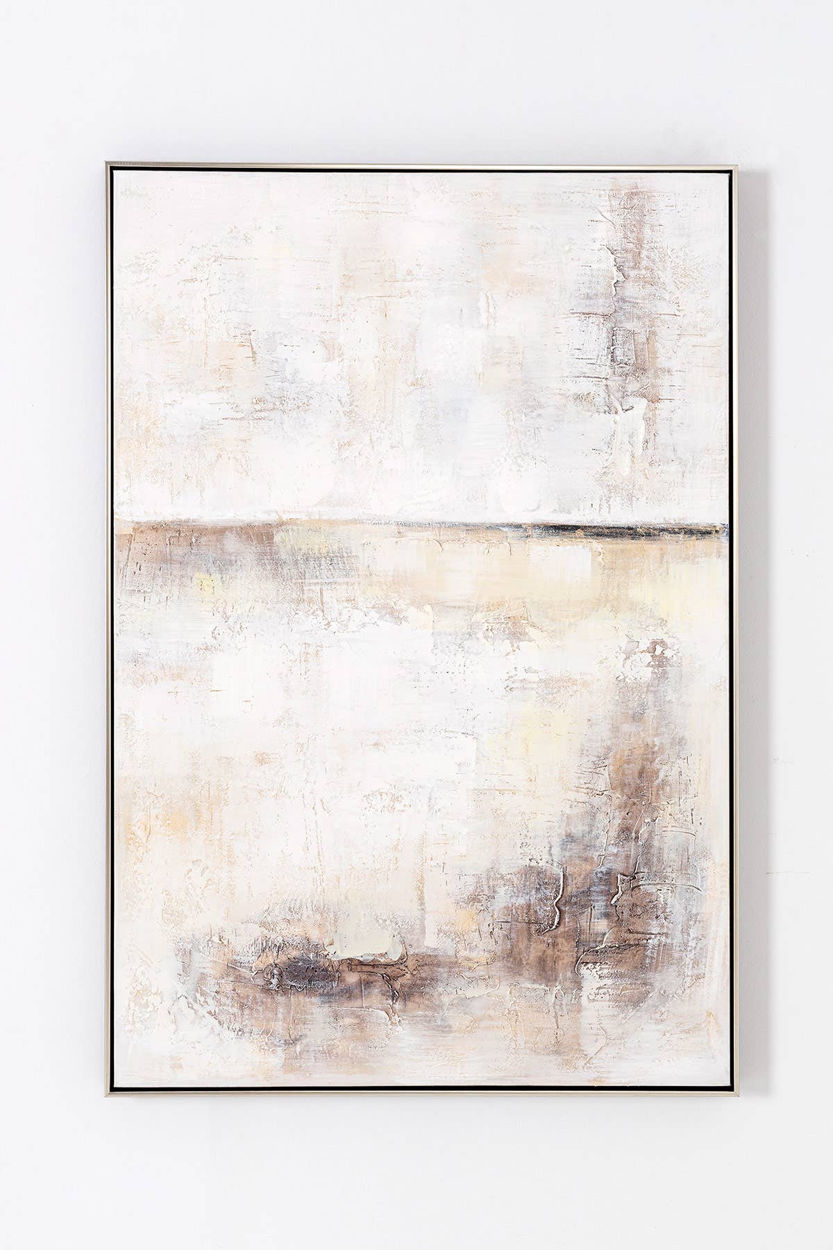 Gdeco - Wholesale Painting/Drawing - Oil Painting, Silver Frame 90X120X3.5 Cm0