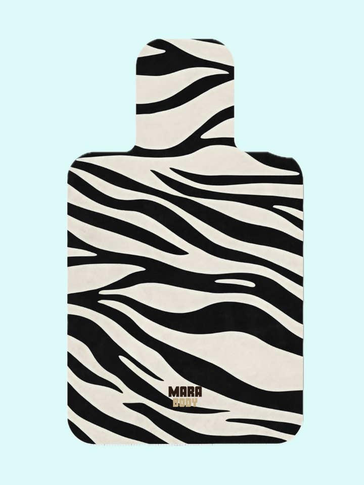 Zebra - Machine Washable Pilates Reformer Mat for wholesale by MARA BODY - Yoga Mats, Pilates Reformer Mats & Yoga Towels