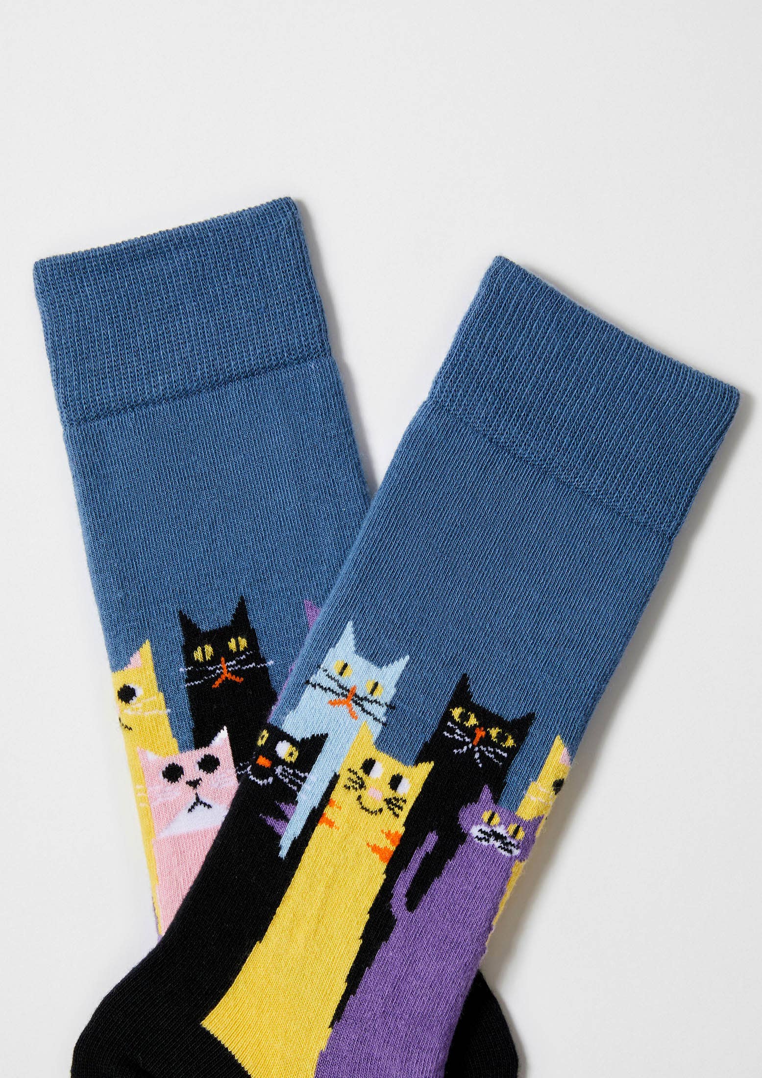 Blue BeCats - 100% Organic Cotton Socks for wholesale on Faire1