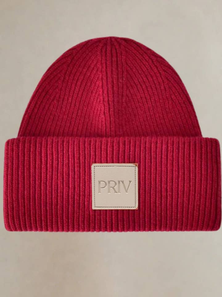 PRIV Toque in Scarlett for wholesale by PRIV Collections