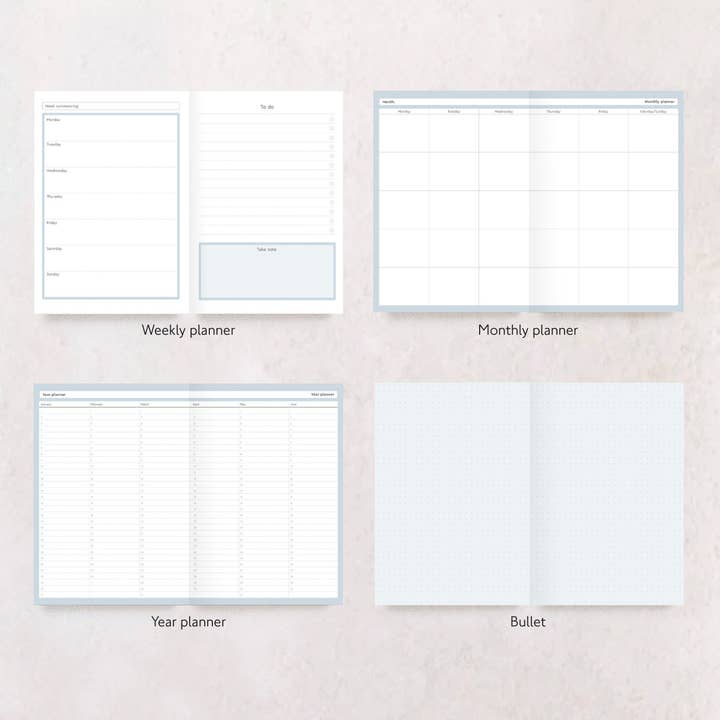 The Personalised Stationery Company Ltd – wholesale Planerare – Undated Diary Planner ”Diary” | Vecka att se