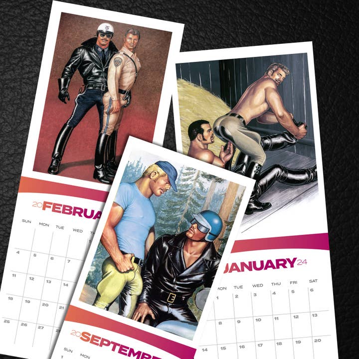 Peachy Kings / Kweer Cards – Großhandel Kalender – Tom of Finland 2024-Kalender