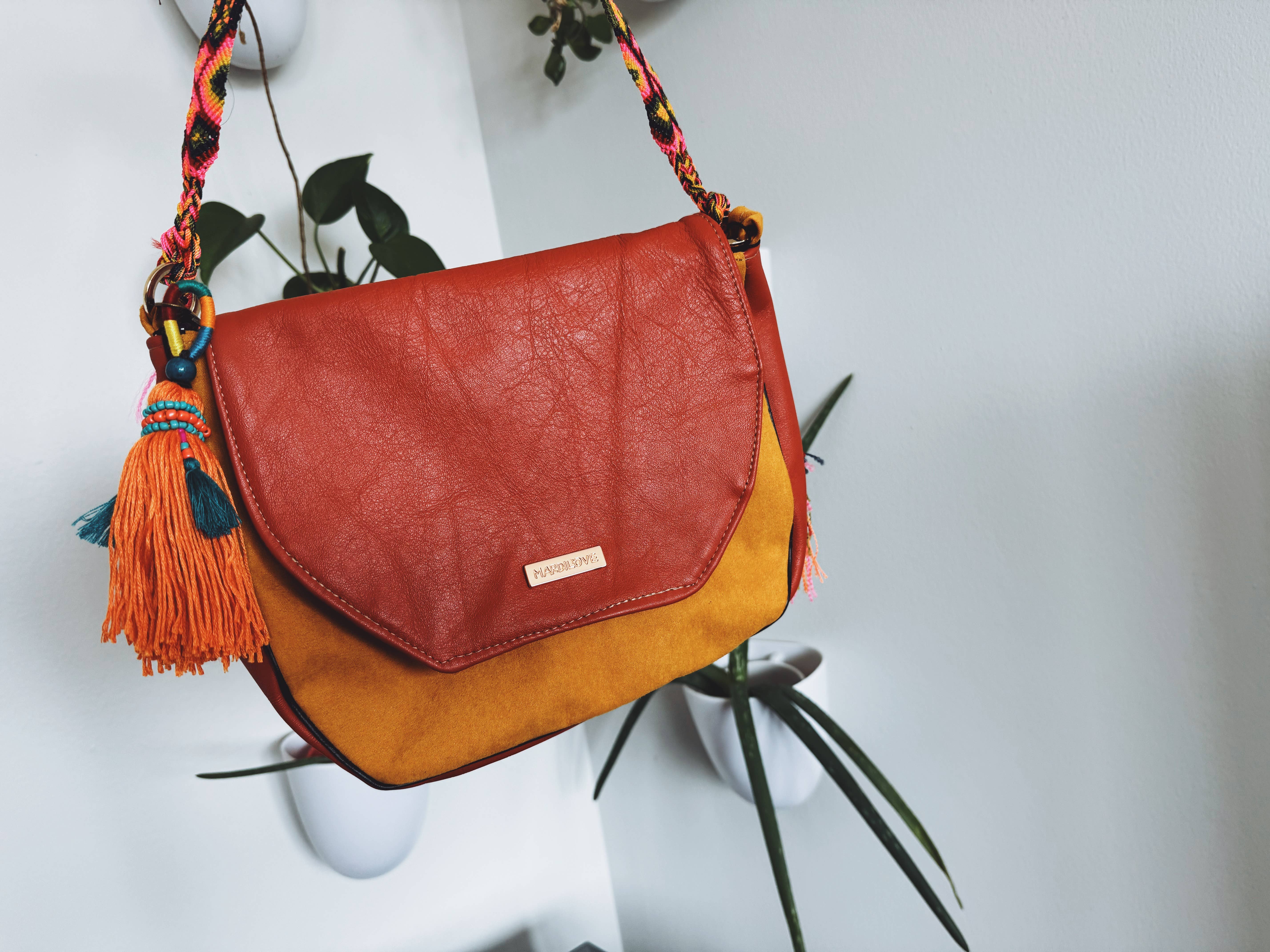 Pura Vida - Wholesale Crossbody Bag - Women's - Leather Mexican Colorful purse 8x10 in | clutch purse 3