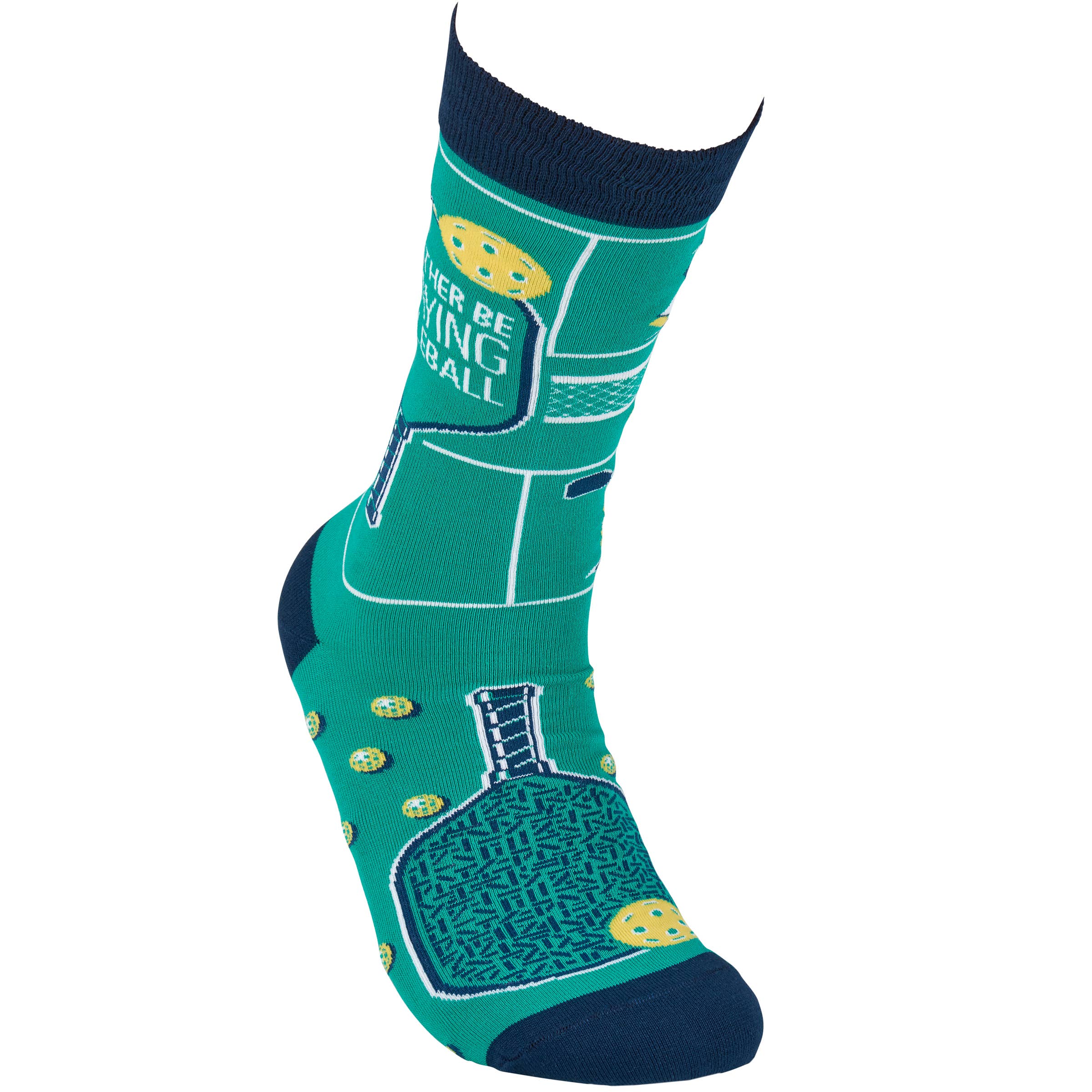 Primitives by Kathy - Wholesale Socks - Unisex - Rather Be Playing Pickleball Socks2