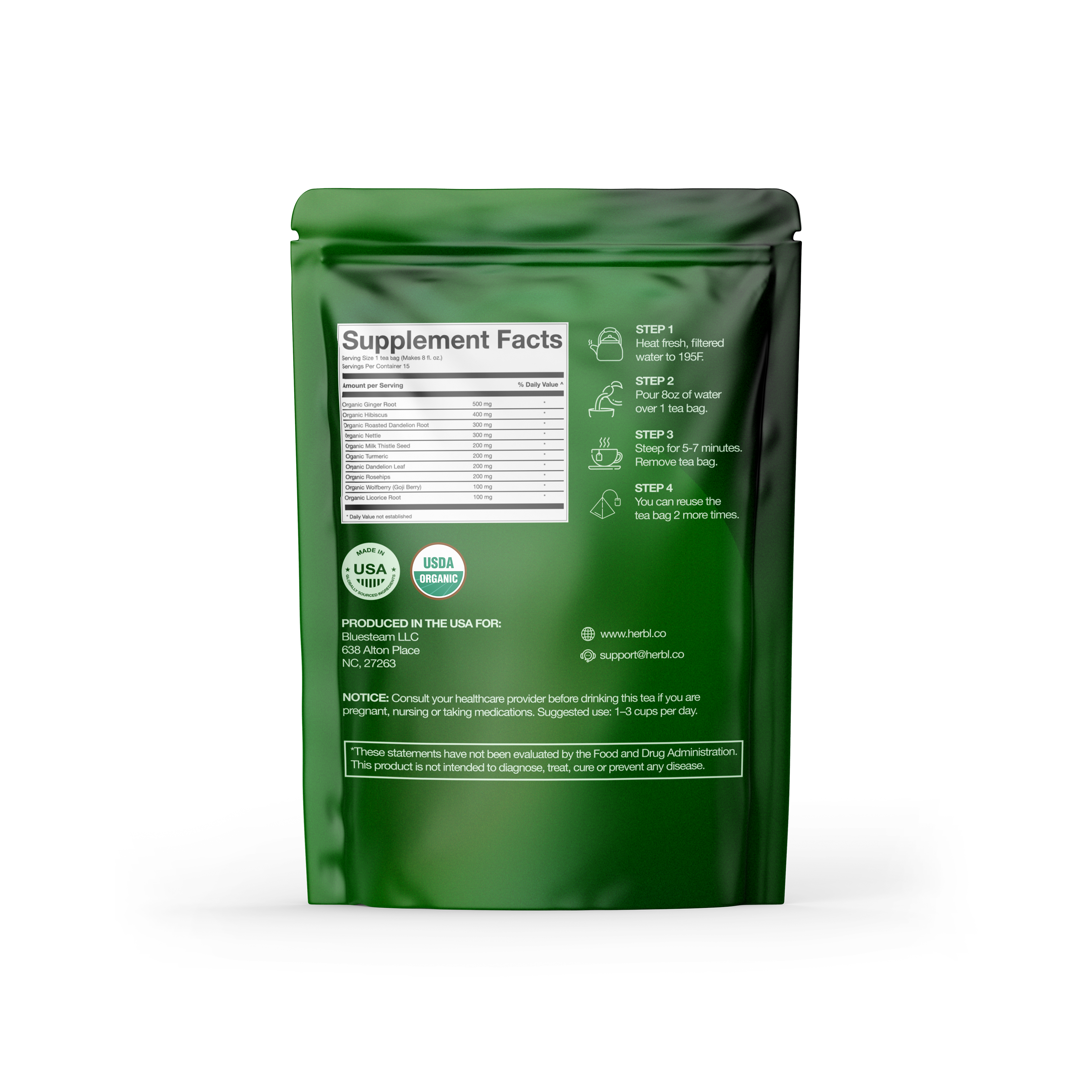 herbl - Wholesale Health/Detox Tea - Liver and Kidney Detox Herbal Tea6