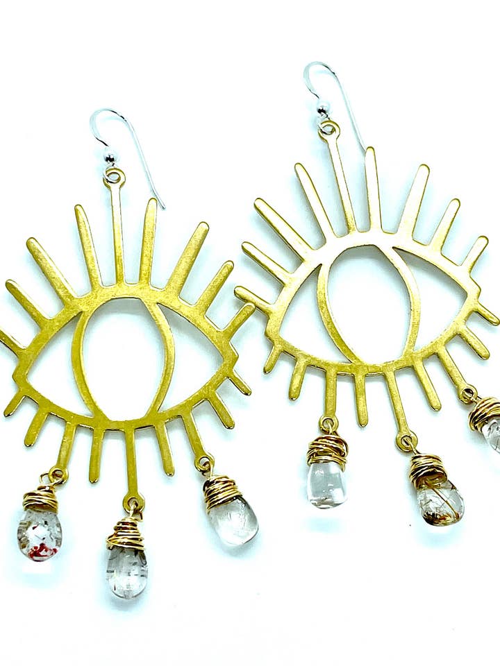 BRETT VAKNA ÖRHÄNGEN för wholesale av Union Studio Metals