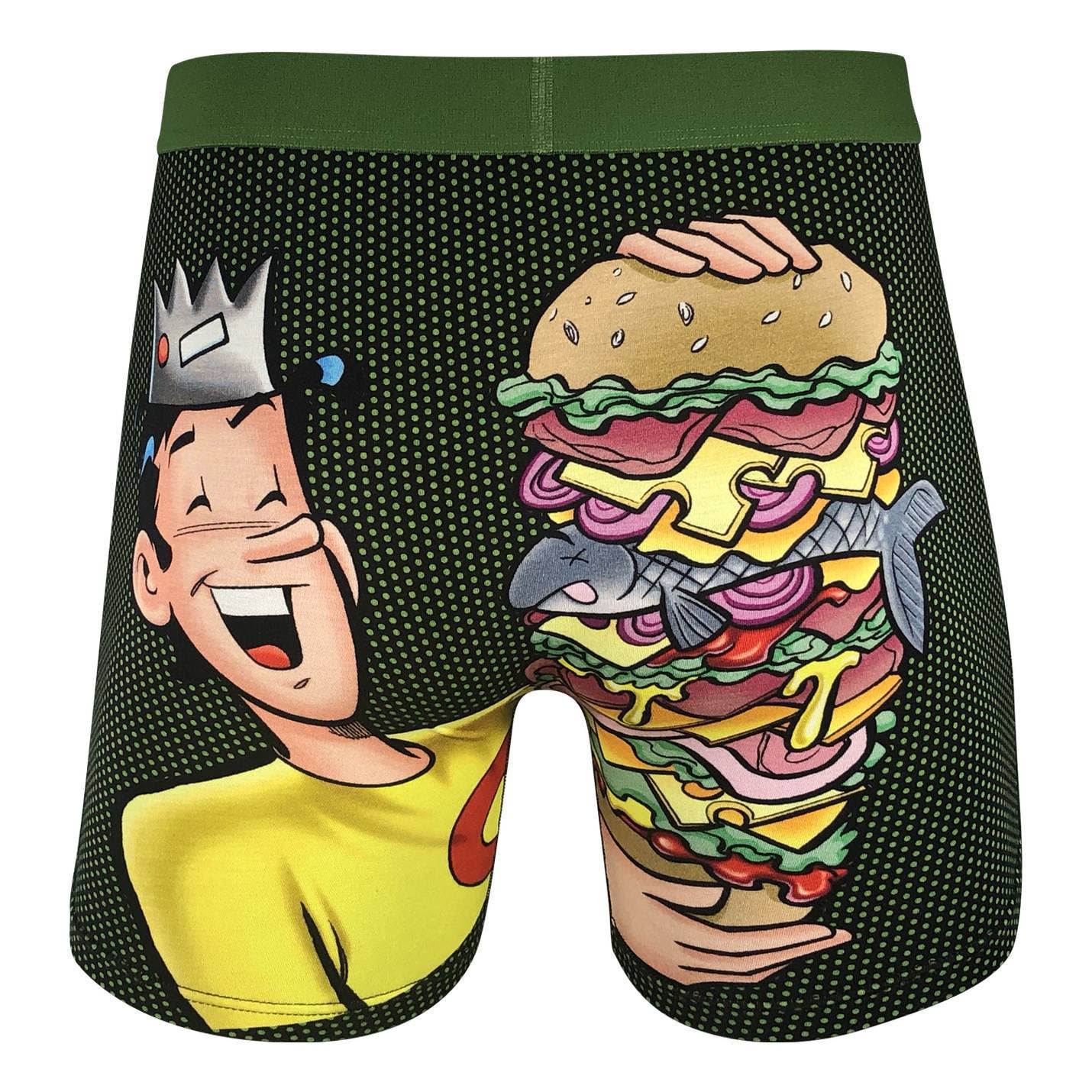 Good Luck Sock - Vente Sous-vêtements – homme - Sous-vêtements Jughead Mangeant un Sandwich pour Hommes [LIQUIDATION]1