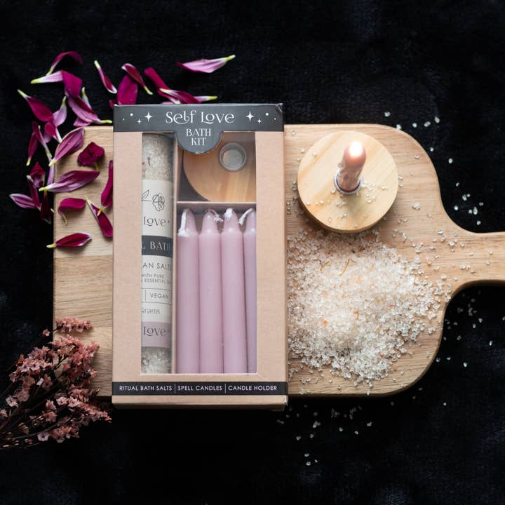 Something Different Wholesale - Wholesale Bath & Body Set - Self Love Herbal Ritual Bath Salt Kit