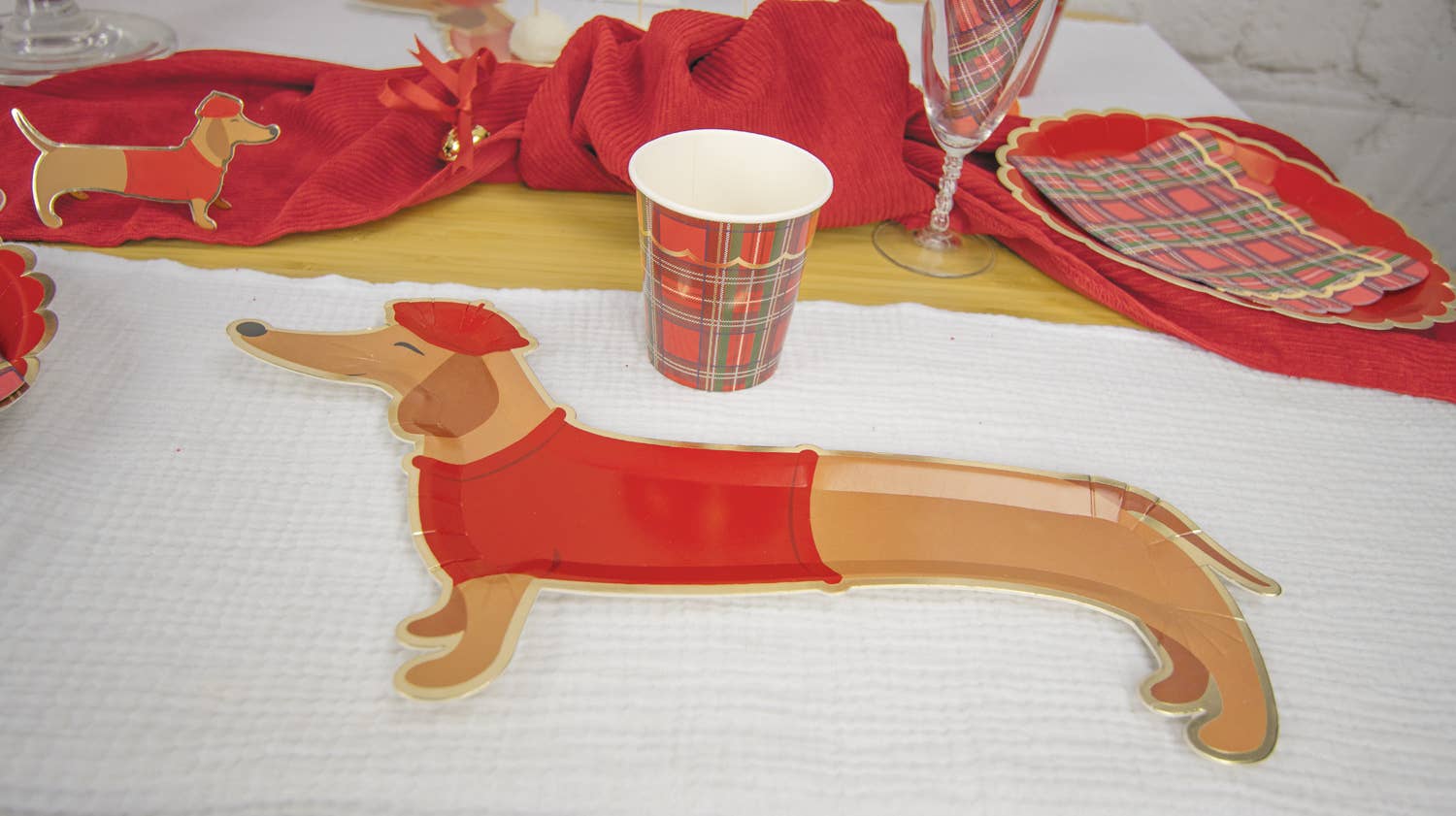 Tim&Puce Factory - Vendita all'ingrosso Vassoi decorativi - Set di 2 vassoi bassotti da 35 cm1