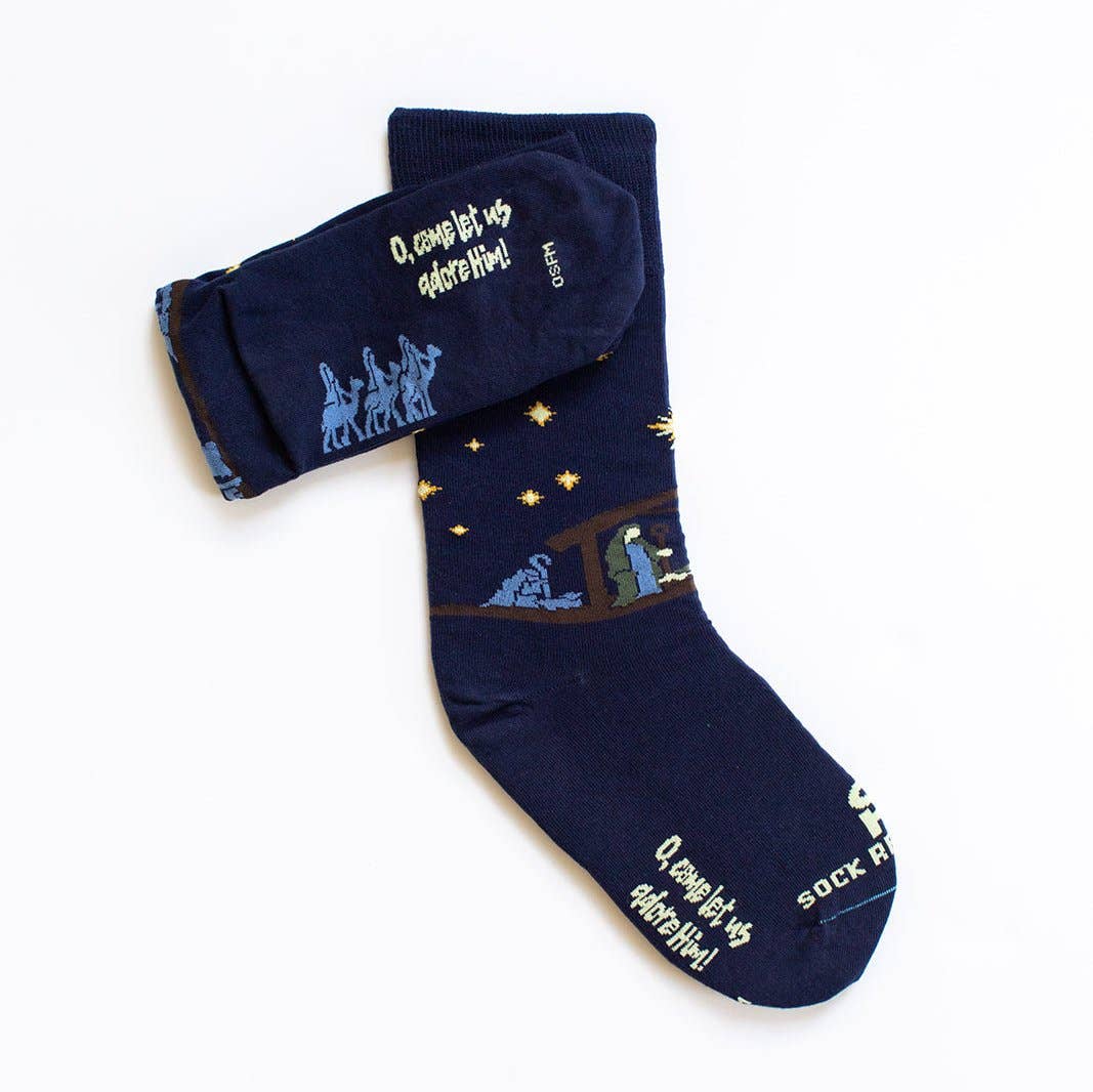 Sock Religious - Wholesale Socks - Unisex - Nativity Adult Socks7