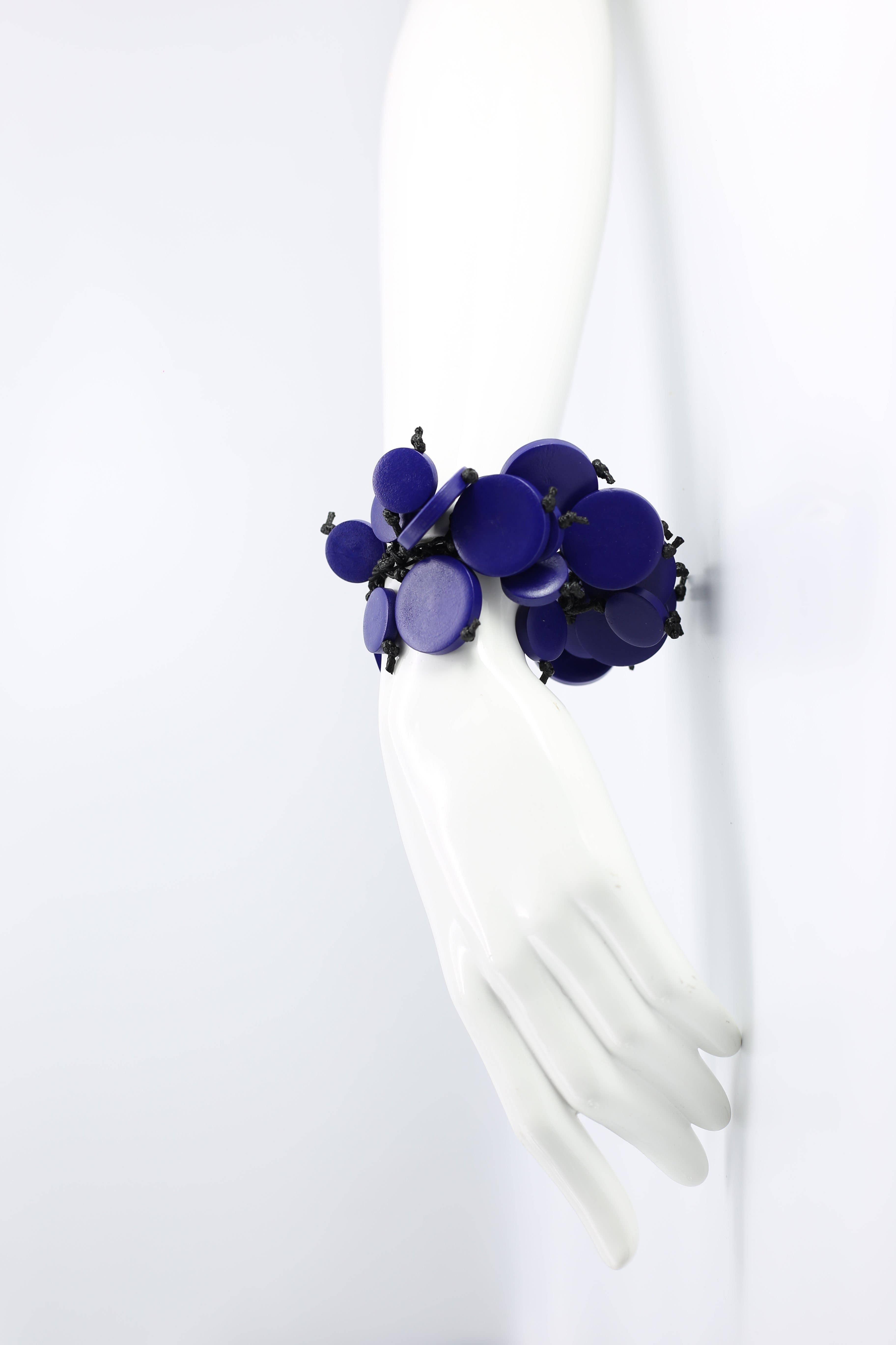 Jianhui London – Pulseira por atacado – Pulseira Feita à Mão de Madeira Recuperada – Forma Única de Moeda9