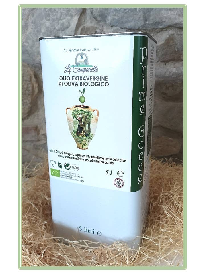 Organic Extra Virgin Olive Oil (2025-2026) for wholesale by le Campanelle