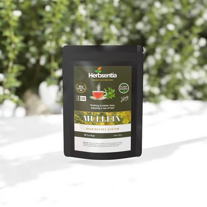 Succus - Wholesale Health/Detox Tea - Mullein Tea - Smooth & Soothing Herbal Infusion