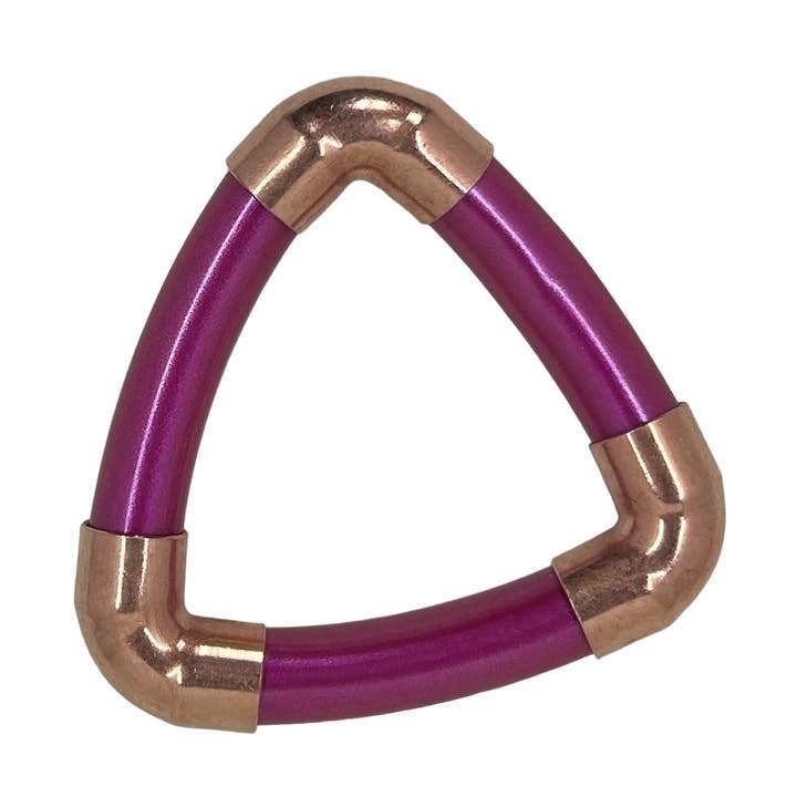Inclusion Trinity Bangle in Magenta and other Purchase Wholesale bomboniere magenta. Free Returns & Net 60 Terms on Faire trending on Faire.