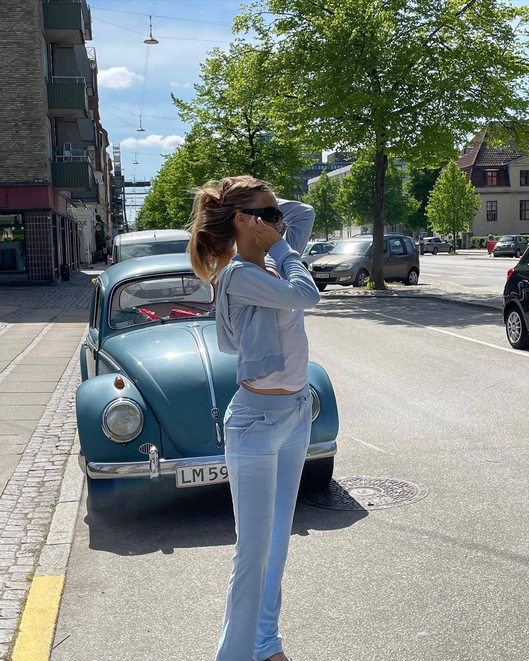 Sweetkama – wholesale Lounge set – Women's – Sweetkama Ladies Zipper Hooded Coat Pockets Pants Velvet Set17