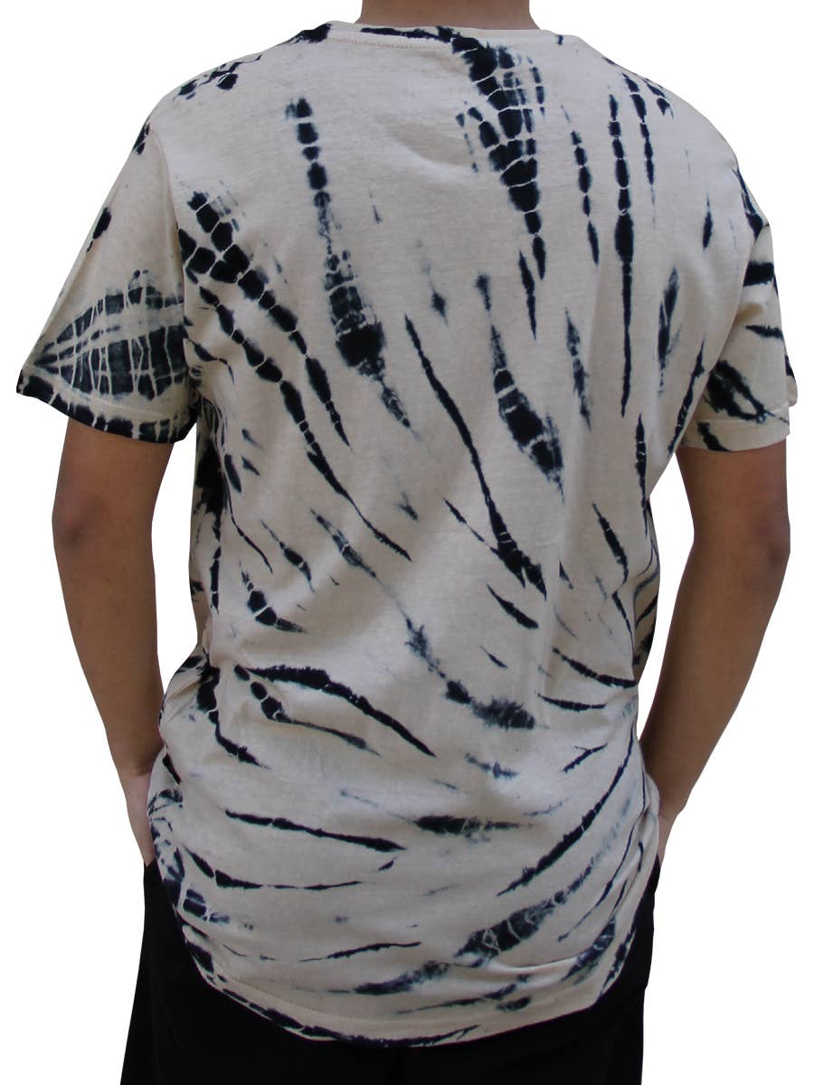 TOAST/NERO T-SHIRT CURVA CON LAVAGGIO A SPIRALE W2437-T012 in vendita all'ingrosso su Faire1