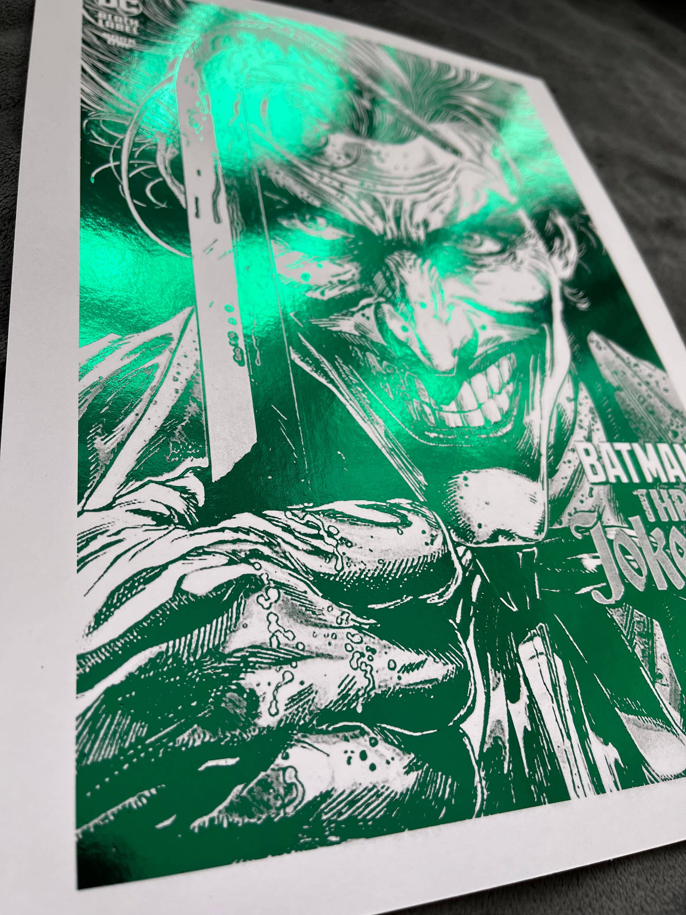 Billies Inks - Wholesale Art Print - Joker Foil Print0