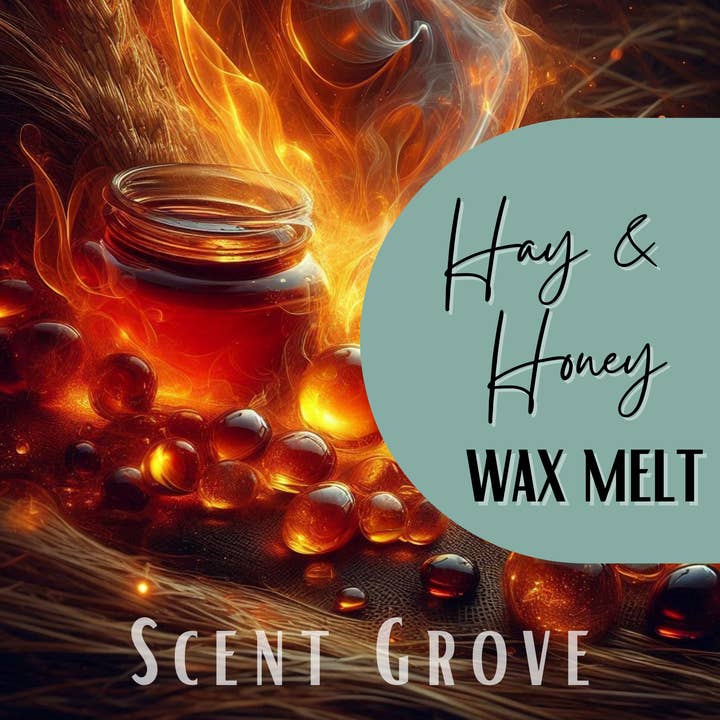 Hay & Honey soy wax melt for wholesale by Scent Grove
