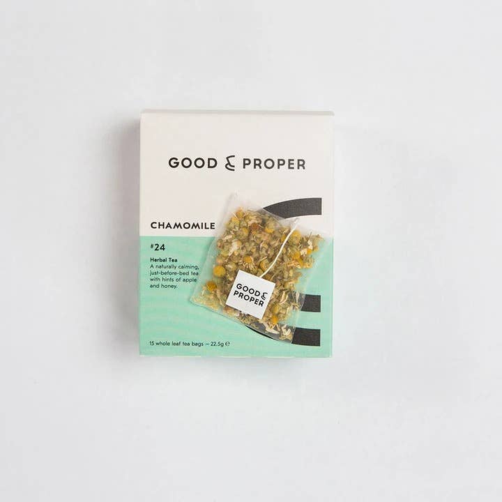 Good & Proper Tea - Wholesale Tea Bags - Chamomile Teabags x 15 - Herbal Tea1
