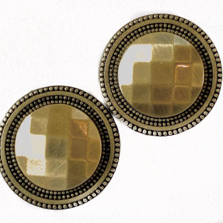 Antik GULD II Magnet knap pin sæt for engroshandel hos MagneButton