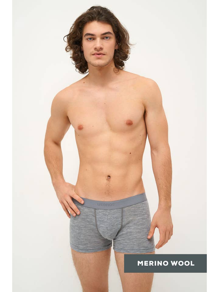 linenease – wholesale Underwear – Men's – Men's Merino Wool Short Boxers