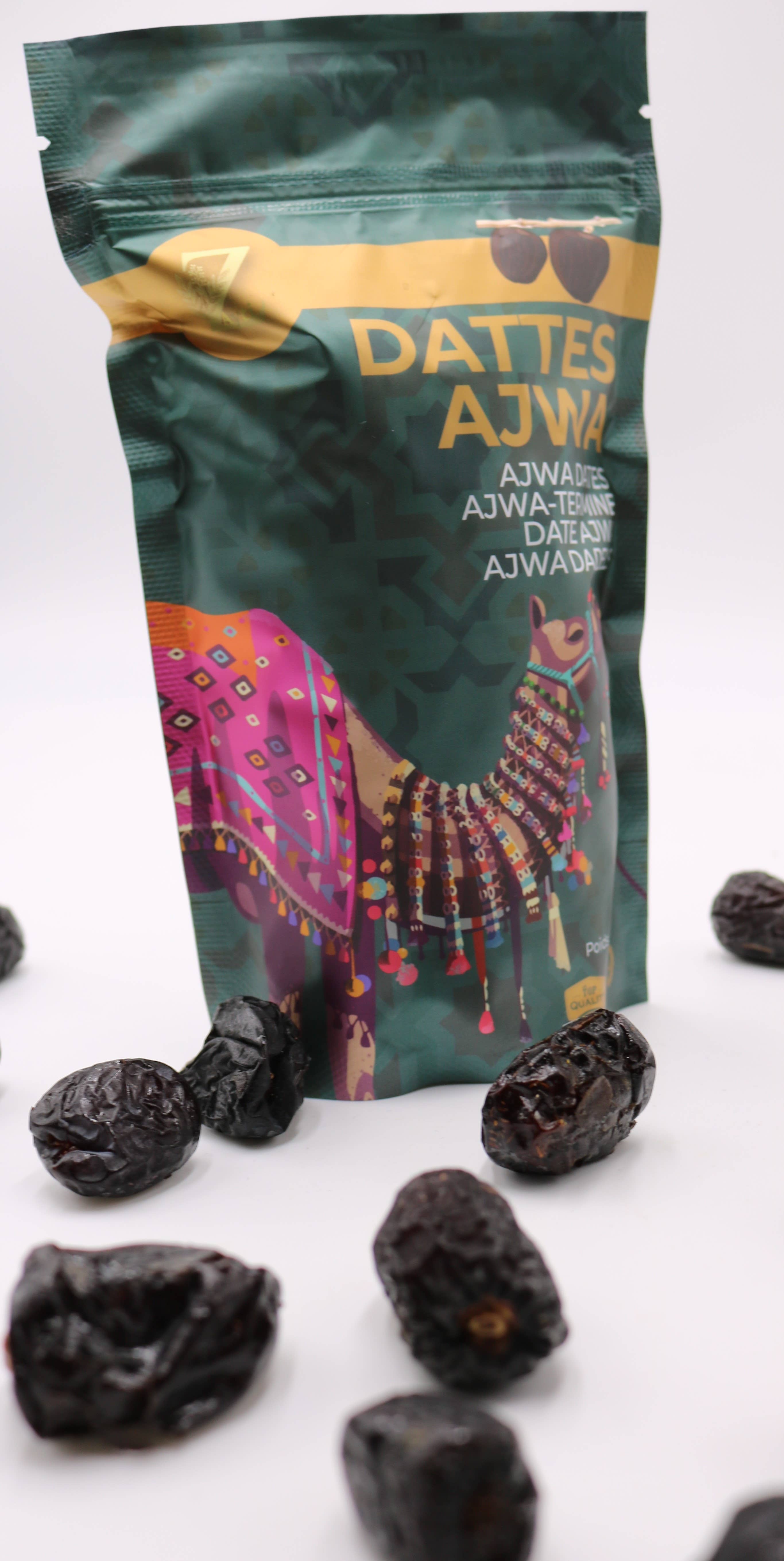 Zayti L.T.D.M – Engroshandel Tørret/dehydreret frugt – Ajwa Premium dadler uden sten 300G5