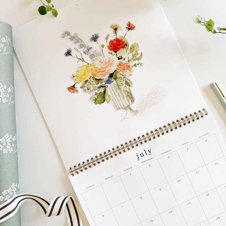 emily lex studio - Wholesale Calendar - 2025 bouquets calendar
