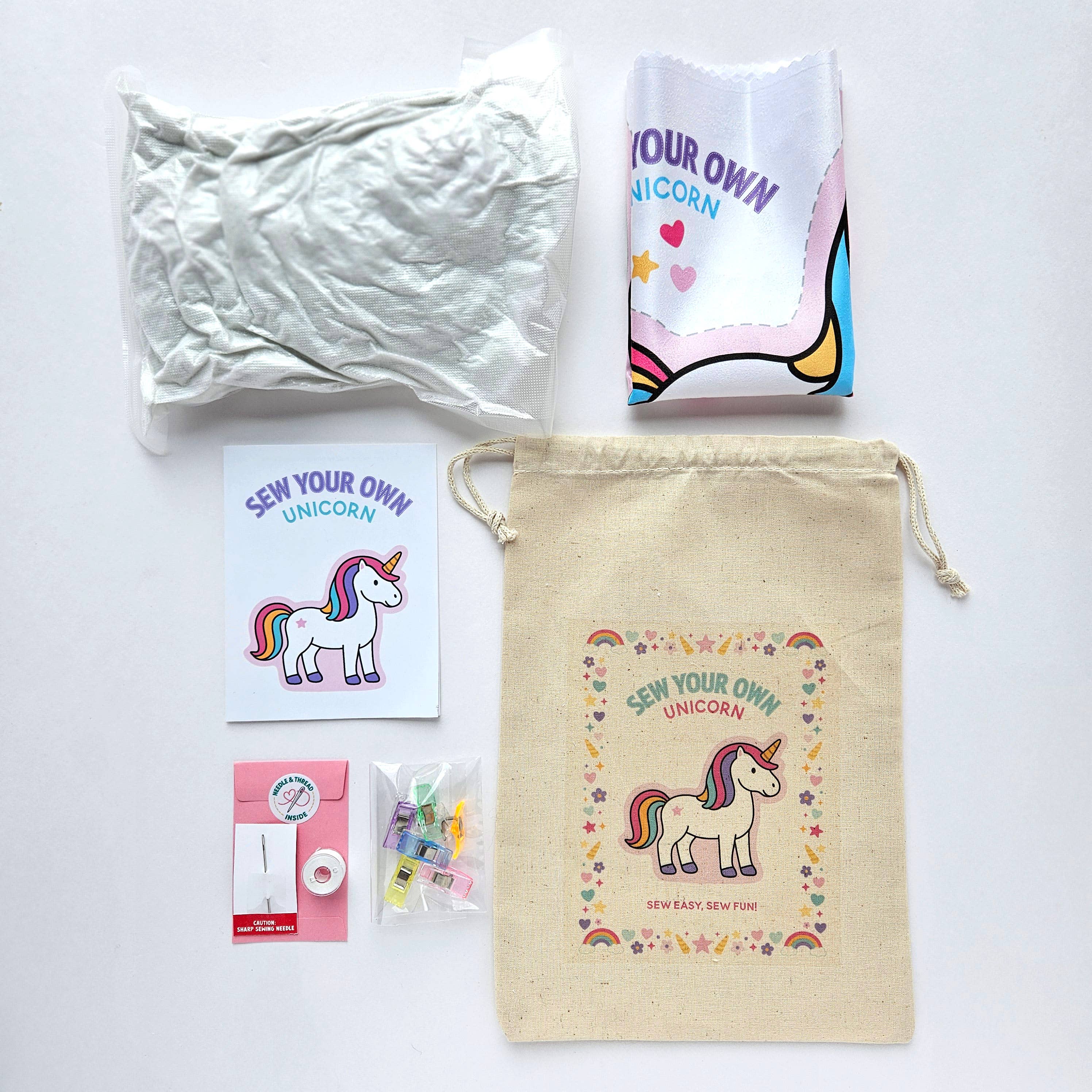 Nickwilljack - Wholesale Craft Sewing Kit - Sew Your Own Unicorn Kit0