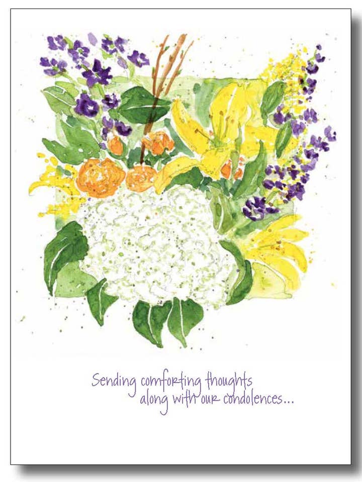 Mixed Bouquet for wholesale by WORDS & WATERCOLORS BY PEG CONLEY