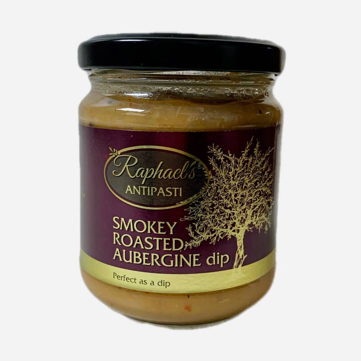 Smokey Roasted Aubergine Dip for wholesale by Raphael's