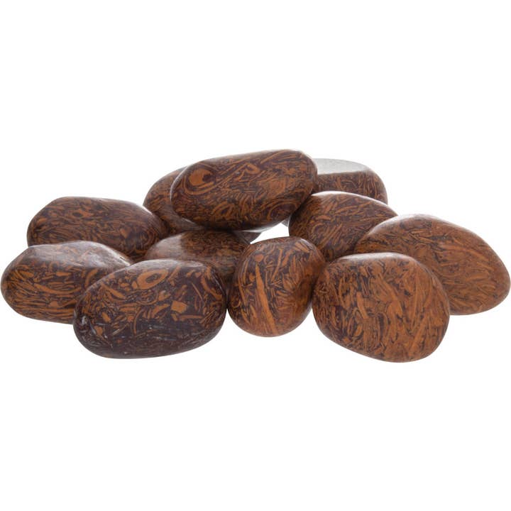 Kheops International - Vendita all'ingrosso Pietra/cristallo spirituale - Pietre burattate Mariam Jasper (1 kg)