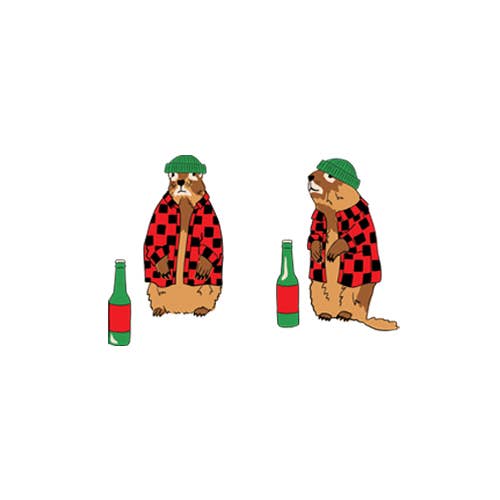 Tattly - Wholesale Temporary Tattoo - Beanie Buddies Tattoo Pair