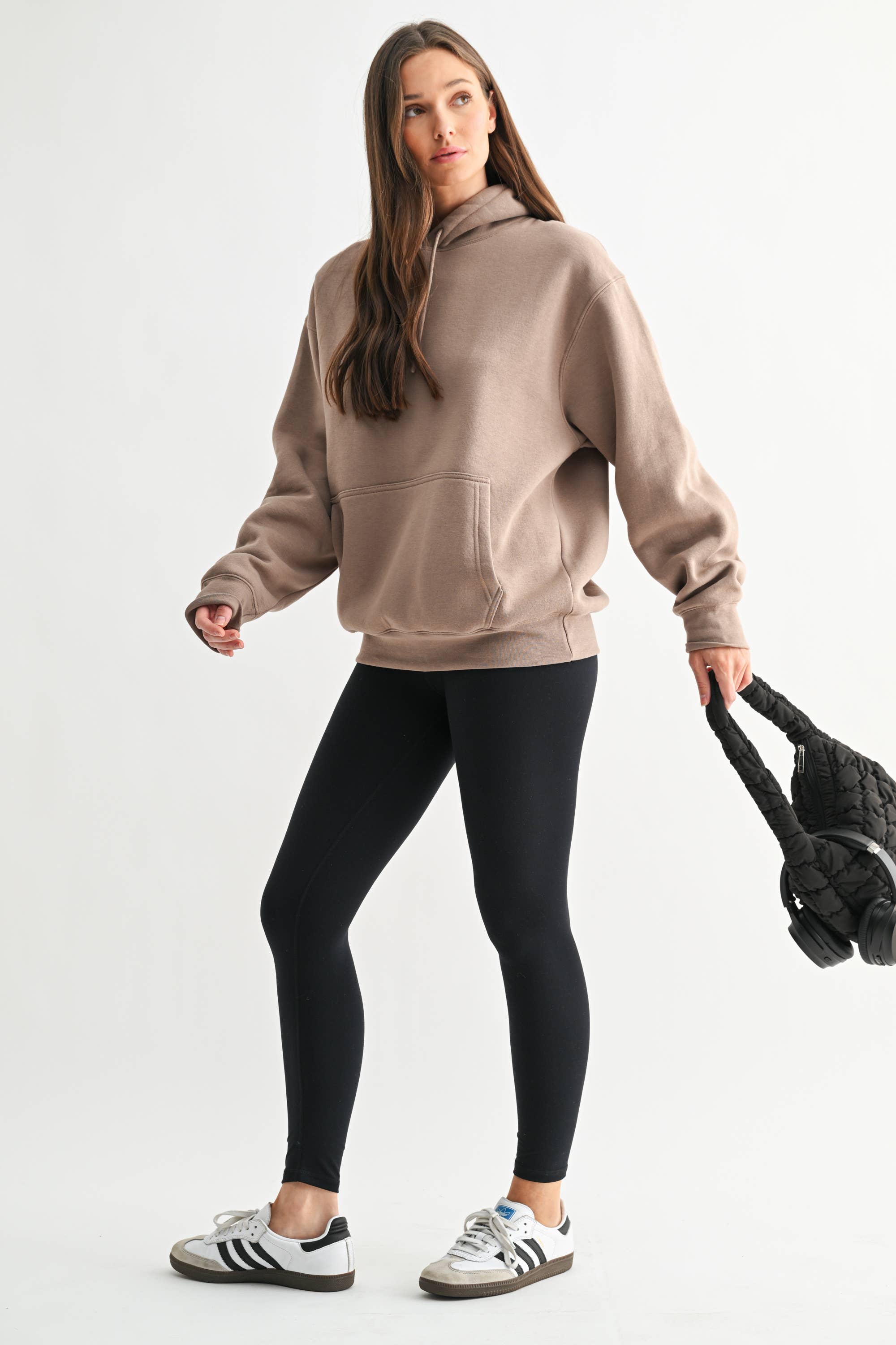 Mono B - Vendita all'ingrosso Felpa con cappuccio - Donna - Felpa con cappuccio in misto cotone23