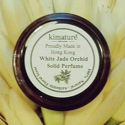Kimature White Jade Orchid Solid Perfume 15ml for wholesale by Kimature