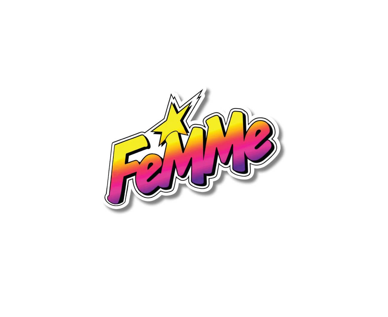 Queerky - Wholesale Sticker - Femme Sticker 0