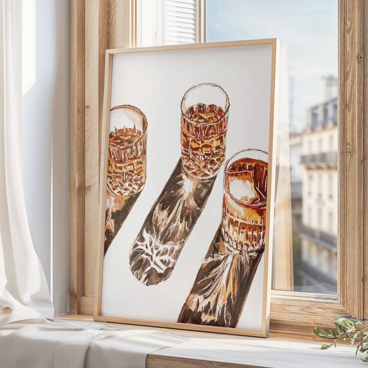 On the Rocks Gicléetryk for engroshandel hos HadsComerArt