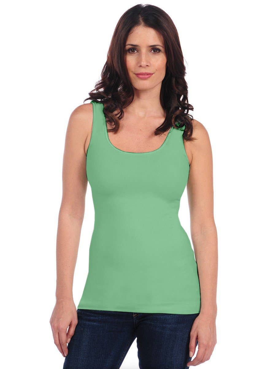 TINA Stephens Italy/Tees By Tina – Großhandel Tanktop – Damen – Nahtloser, glatter Tank (300ST)49